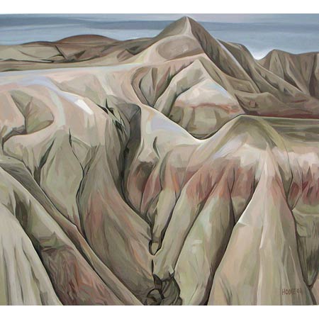 The White Place           Oil/Canvas, 30x40in, 2003, Collection Badlands National Park
