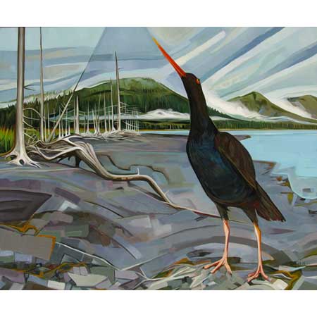 The Oystercatcher   |   oil/canvas, 20x24in, 2014 (Sold)
