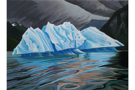 Iceberg One       |       Oil/linen, 18x24in, 2015