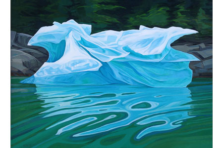 Iceberg Three       |       Oil/linen, 18x24in, 2015