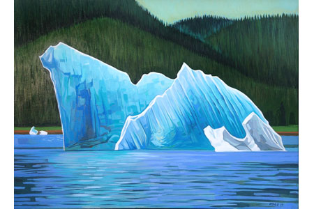 Iceberg Four       |       Oil/linen, 18x24in, 2015