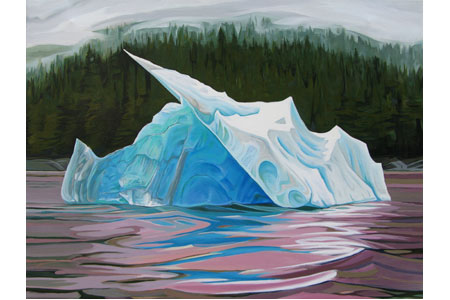 Iceberg Five       |       Oil/linen, 18x24in, 2015