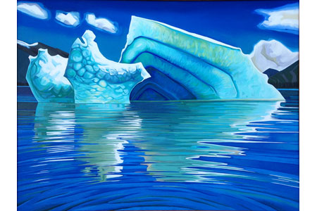 Iceberg Six       |       Oil/canvas, 30x40in, 2015