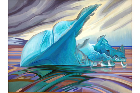 Iceberg Seven       |       Oil/canvas, 30x40in, 2015