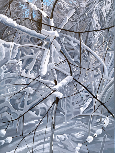 Cold Cover [SOLD]       |       Oil/Canvas, 40x30in, 2023